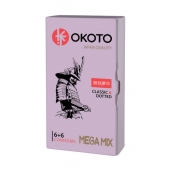 Презервативы OKOTO Mega Mix - 12 шт. - Sitabella - купить с доставкой в Томске