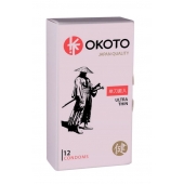 Тонкие презервативы OKOTO Ultra Thin - 12 шт. - Sitabella - купить с доставкой в Томске