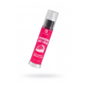 Массажное масло 2-в-1 с разогревающим эффектом и вкусом клубники со сливками - 50 мл. - Secret Play - купить с доставкой в Томске