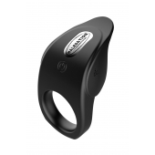 Черное эрекционное виброкольцо Vibro Lust Ring - MALESATION - в Томске купить с доставкой