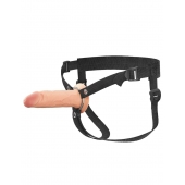 Полый страпон на ремнях 6’’ Hollow Silicone Strap-on - Pipedream - купить с доставкой в Томске
