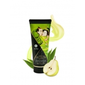 Массажный крем для тела с ароматом груши и зелёного чая Pear   Exotic Green Tea - 200 мл. - Shunga - купить с доставкой в Томске