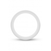 Белое люминесцентное эрекционное кольцо Silicone Glo Cock Ring - Blush Novelties - в Томске купить с доставкой