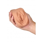 Маструбатор-вагина с вибрацией Soft   Wet Renata Realistic Tan Masturbator - Blush Novelties - в Томске купить с доставкой