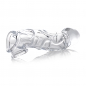 Прозрачная насадка для увеличения члена 2 Inch Clear Extender Sleeve - XR Brands - в Томске купить с доставкой