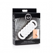 Комплект из 6 прозрачных эрекционных колец Ring Master Custom Ball Stretcher Kit - XR Brands - в Томске купить с доставкой