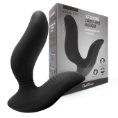Черный вибромассажер простаты 3,5’’ Curve P-spot Massager - 12 см. - Erokay - в Томске купить с доставкой
