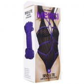 Фиолетовая верёвка для связывания и фиксации Bind Tie - 15,24 м. - Doc Johnson - купить с доставкой в Томске