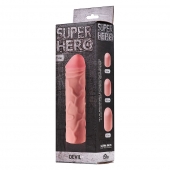 Фаллоудлинитель SUPER HERO Dewil - 17,5 см. - Lola Games - в Томске купить с доставкой