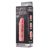 Фаллоудлинитель SUPER HERO Sex Machine - 15,5 см. - Lola Games - в Томске купить с доставкой