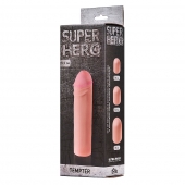 Фаллоудлинитель SUPER HERO Tempter - 16 см. - Lola Games - в Томске купить с доставкой