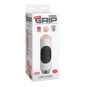 Мастурбатор-вагина Extreme Toyz Mega Grip Vibrating Stroker Mouth - Pipedream - в Томске купить с доставкой