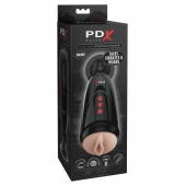 Мастурбатор-вагина с вибрацией Dirty Talk Starter Stroker - Pipedream - в Томске купить с доставкой