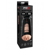 Мастурбатор-вагина с вибрацией Vibrating Mega Milker - Pipedream - в Томске купить с доставкой