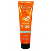 Гель с эффектом вибрации Lube Tube Vibe Low Sex On The Beach - 100 мл. - ORGIE - купить с доставкой в Томске