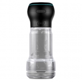 Набор PowerBlow   Feel Pocket Stroker Crystal: мастурбатор и интерактивная насадка - Kiiroo - в Томске купить с доставкой