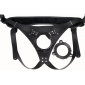 Пояс Hard Brutal для больших насадок - LOVETOY (А-Полимер) - купить с доставкой в Томске