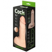 Телесный фаллоудлинитель с мошонкой Cock Next - 19 см. - LOVETOY (А-Полимер) - в Томске купить с доставкой