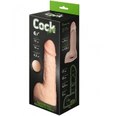 Телесный фаллоудлинитель с мошонкой Cock Next - 17 см. - LOVETOY (А-Полимер) - в Томске купить с доставкой