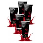 Набор из 5 съедобных лубрикантов JUJU со вкусом вишни - JuJu - купить с доставкой в Томске