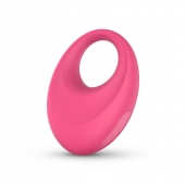 Розовое интерактивное эрекционное виброкольцо Leo - Easy toys - в Томске купить с доставкой