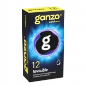 Супертонкие презервативы Ganzo Invisible - 12 шт. - Ganzo - купить с доставкой в Томске
