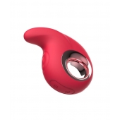 Красный клиторальный массажер с функцией постукивания - Secwell в Томске Красный клиторальный массажер с функцией постукивания - Secwell