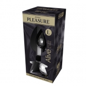 Серебристая анальная втулка с прозрачным кристаллом Mini Metal Butt Plug Size L - 9 см. - Adrien Lastic в Томске Серебристая анальная втулка с прозрачным кристаллом Mini Metal Butt Plug Size L - 9 см. - Adrien Lastic