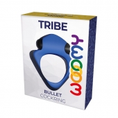 Синее эрекционное кольцо Wooomy Tribeс с вибрацией - Adrien Lastic - в Томске купить с доставкой Синее эрекционное кольцо Wooomy Tribeс с вибрацией - Adrien Lastic - в Томске купить с доставкой