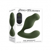 Вибромассажер простаты The Sergeant цвета хаки - Zero Tolerance - в Томске купить с доставкой