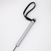 Черный стек с металлической ручкой - Crazy Handmade - купить с доставкой в Томске Черный стек с металлической ручкой - Crazy Handmade - купить с доставкой в Томске