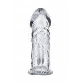 Прозрачная насадка на пенис Uco - 13 см. - A-toys - в Томске купить с доставкой
