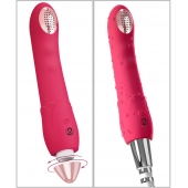 Малиновая насадка на душ с вибрацией Showers to orgasm - 20,1 см. - Orion - купить с доставкой в Томске Малиновая насадка на душ с вибрацией Showers to orgasm - 20,1 см. - Orion - купить с доставкой в Томске