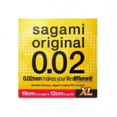 Презерватив увеличенного размера Sagami Original 0.02 XL-size - 1 шт. - Sagami - купить с доставкой в Томске Презерватив увеличенного размера Sagami Original 0.02 XL-size - 1 шт. - Sagami - купить с доставкой в Томске