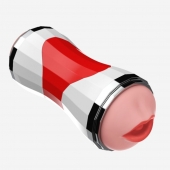 Двусторонний мастурбатор в колбе Power Grip Cup - вагина и ротик - Boys of Toys - в Томске купить с доставкой