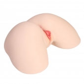 Мастурбатор-полуторс с двойным слоем материала и вибрацией Jenny Onahole Real Hips - KOKOS - в Томске купить с доставкой