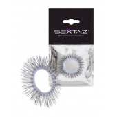 Круглое эрекционное кольцо с «ресничками» - Sextaz - в Томске купить с доставкой