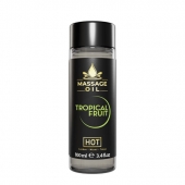 Массажное масло c ароматом тропических фруктов Massage Oil - 100 мл. - HOT - купить с доставкой в Томске