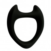 Черное эрекционное кольцо с рожками Wooomy Toro M - Adrien Lastic - в Томске купить с доставкой