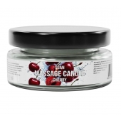 Массажная свеча «Спелая вишня» - 50 мл. - SGAN - купить с доставкой в Томске