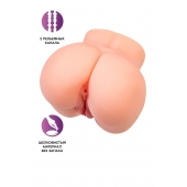 Реалистичный мастурбатор в форме попки с двумя любовными входами - No Name - в Томске купить с доставкой