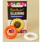 Цветное рельефное эрекционное кольцо Ellasring - Sitabella - в Томске купить с доставкой