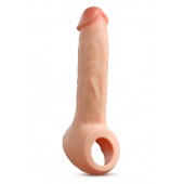Телесная насадка-удлинитель Thrive 8.75 Inch Realistic Penis Extender Sleeve - 22,2 см. - Blush Novelties - в Томске купить с доставкой