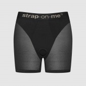 Трусики-шорты для фиксации насадок Strap-on-me Harness Lingerie Halo - size M - Strap-on-me - купить с доставкой в Томске