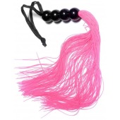 Розовая силиконовая плеть - 35,5 см. - Boys of Toys - купить с доставкой в Томске