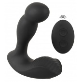 Черный вибростимулятор простаты RC Prostate Massager - 13,1 см. - Orion - в Томске купить с доставкой