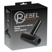 Черный мастурбатор с удобной ручкой Masturbator with 2 Functions - Orion - в Томске купить с доставкой