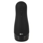 Черный вибромастурбатор с подогревом Masturbator with 3 Functions - Orion - в Томске купить с доставкой