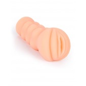 Телесный мастурбатор-вагина с эрекционными кольцами в комплекте - Sexy Girl - в Томске купить с доставкой