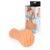 Эластичный мастурбатор в виде вагины телесного цвета - Sexy Girl - в Томске купить с доставкой